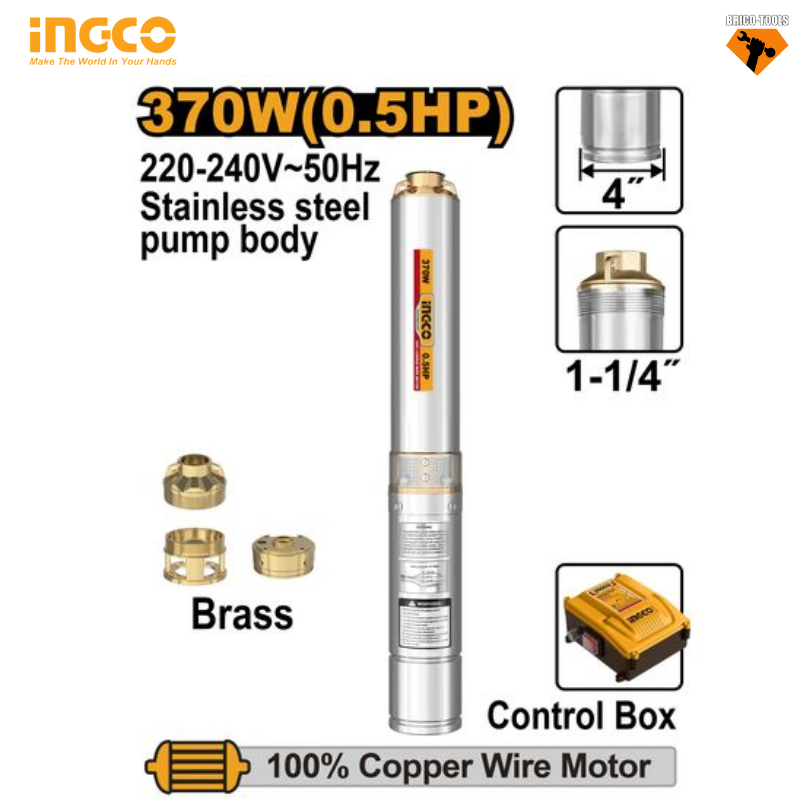 0.5 HP POMPE A IMMERGE INGCO DWP370621