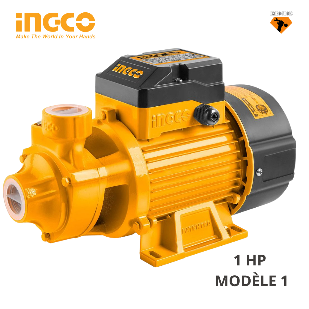 POMPE A EAU 1 HP MODEL 1 INGCO