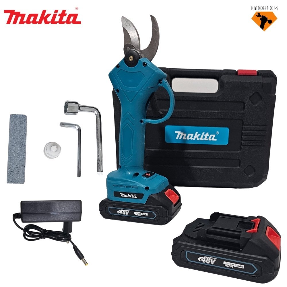 CISEAUX MAKITA AVEC 2 BATTERIES