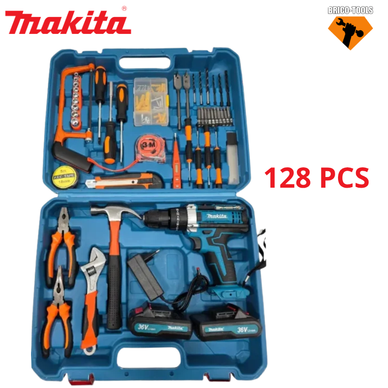 COFFRE VISSEUSE 36V 128PCS MAKITA
