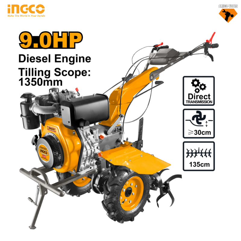 DIESEL TILLER 9HP DC13501