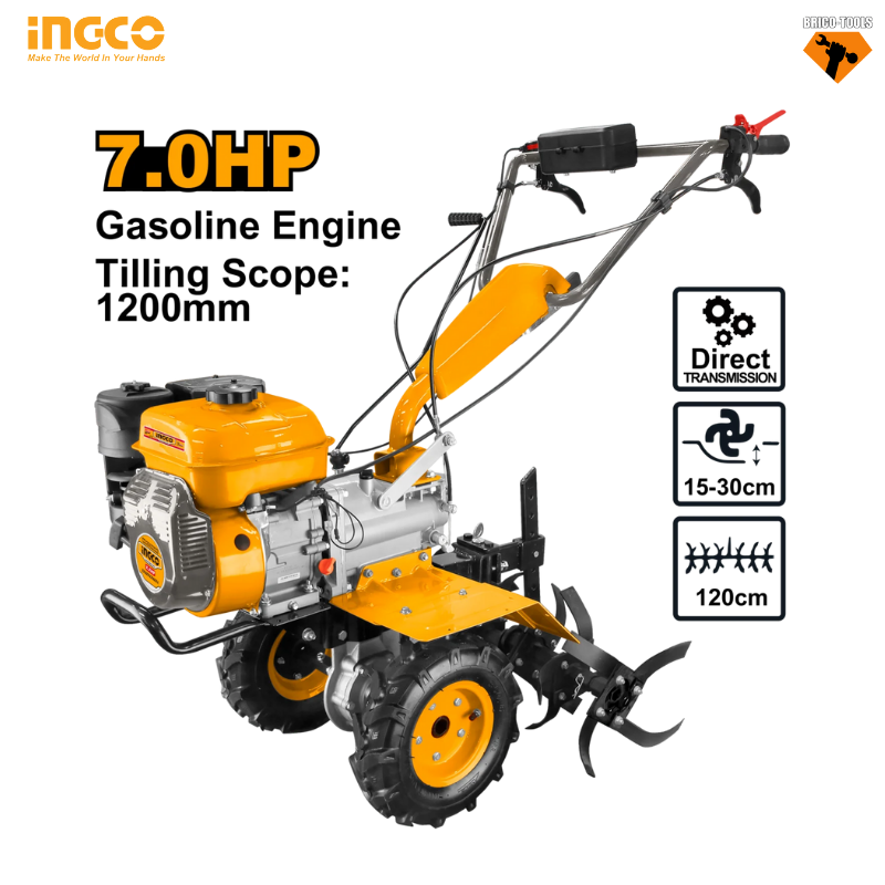 GASOLINE TILLER 7HP GC12001