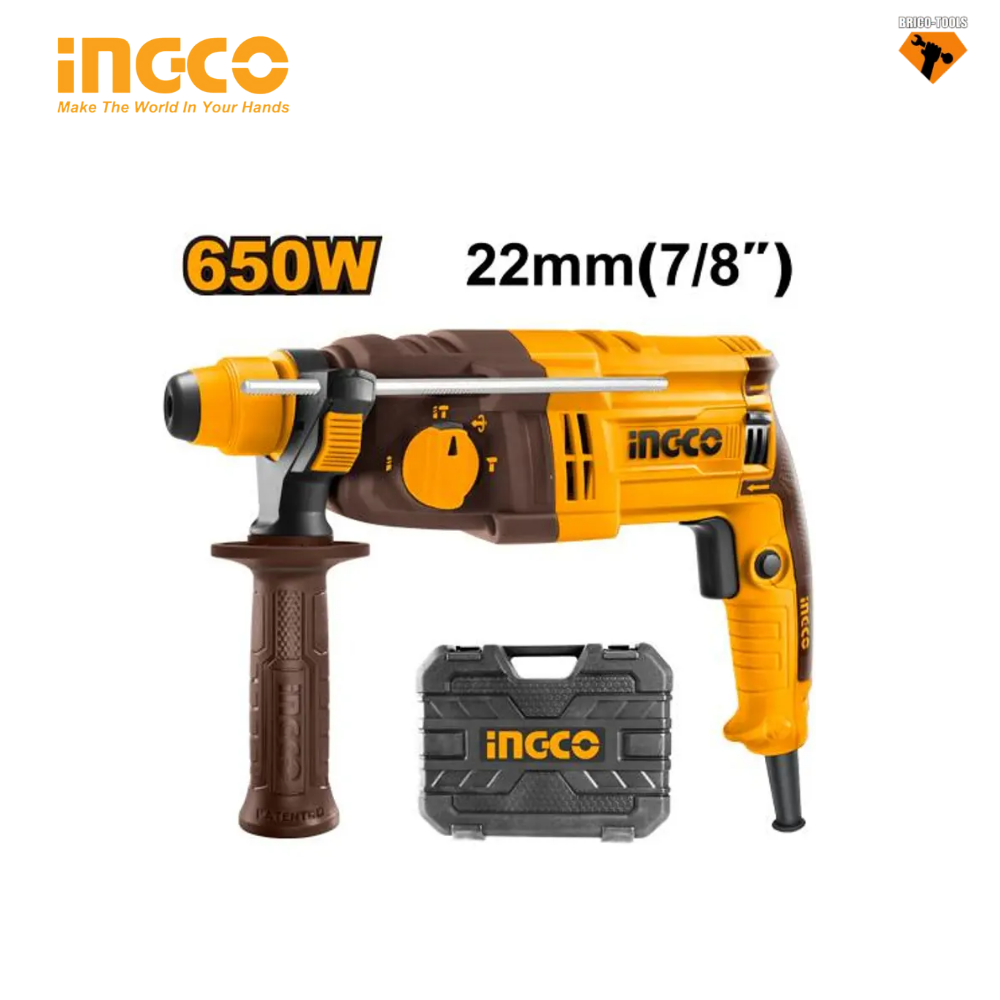 MARTEAU 650W INGCO RGH6528