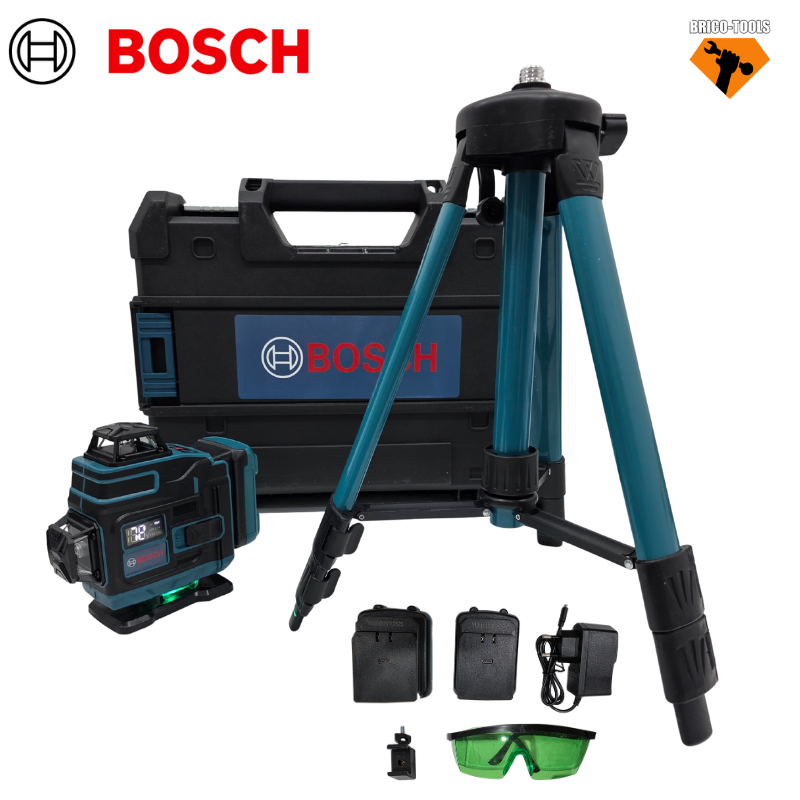 NIVEAU LASER BOSCH 16L AVEC 2 BATTERIES (GM) SH14-2