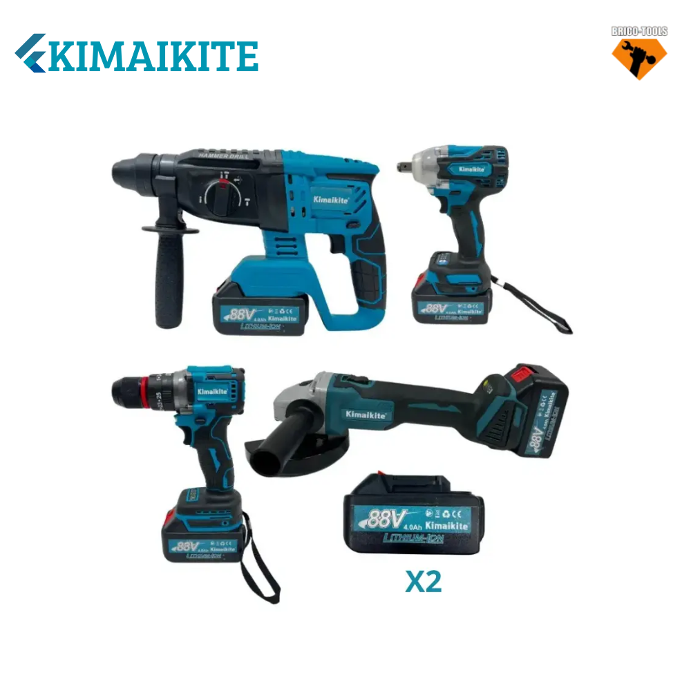 PACK KIMAIKITE 4PCS 88V 4.0AH 4BATTERIE KIMAIKITE