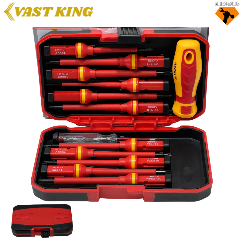 PACK TOURNEVIS PROFESSIONNEL ÉLECTRIQUE VAST KING 1000V MMT4-3