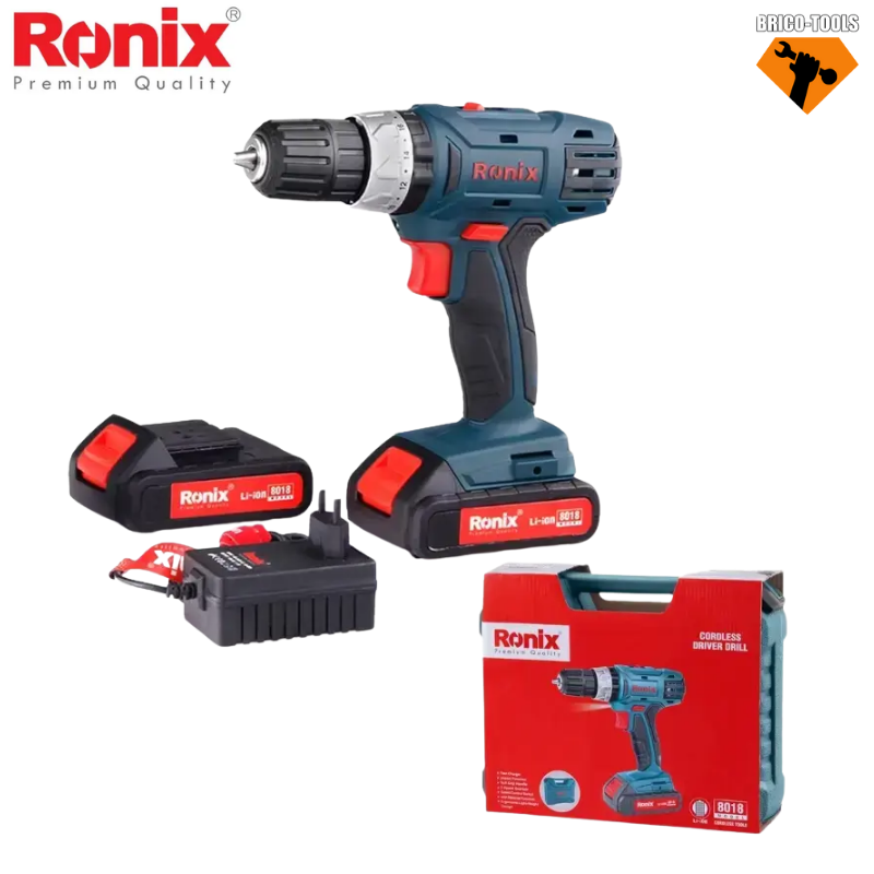 VISSEUSE 18V 2 BATTERIE RONIX