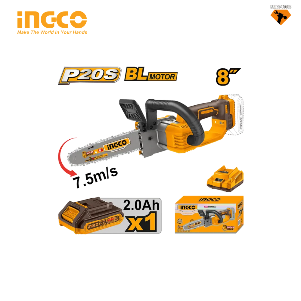 tronçonneuse 8p ingco CGSLI20851